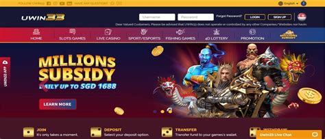 Uwin33 Casino Singapore .